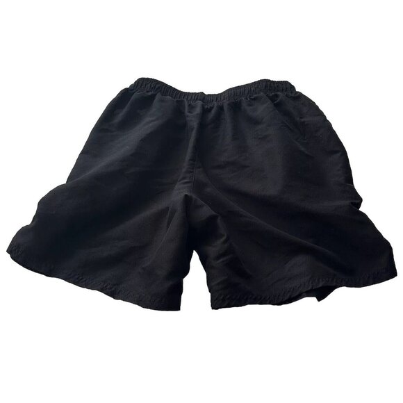 Nike Men's Black Athletic Running Jogging Shorts With Slash Pockets Size L - Picture 2 of 6